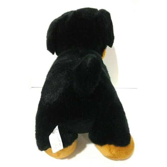 Peek a Boo Toys Plush Rottweiler Dog 15" - Picture 3 of 7